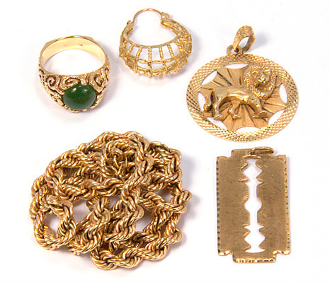 Acheteur d’or, Bijoux LK - Lot de bijoux